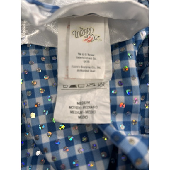 Rubies Wizard of Oz Dorothy Halloween Costume Size Girls Medium - Picture 4 of 11